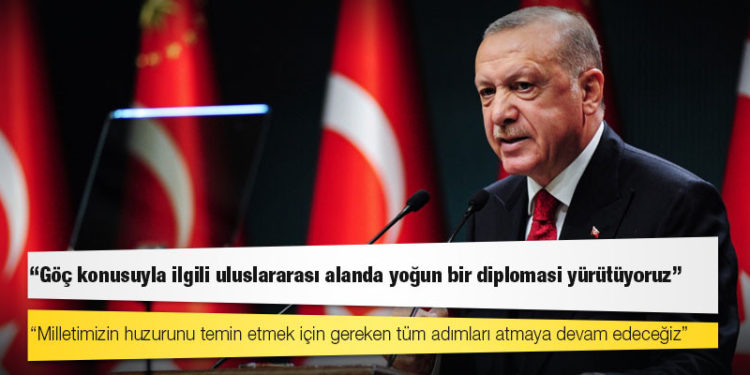 Erdoğan: Afganistan’daki gelişmeler ve düzensiz göç konusuyla ilgili uluslararası alanda yoğun bir diplomasi yürütüyoruz