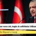 Erdoğan: İçimizdeki kimi bedhahlara rağmen, tüm dünyada barışın, adaletin ve özgürlüğün hâkim olması için gayret göstermeye devam edeceğiz