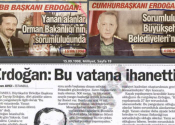 Erdoğan’ın 1998’deki demeci: Yanan alanlar, Orman Bakanlığı’nın sorumluluğundadır!