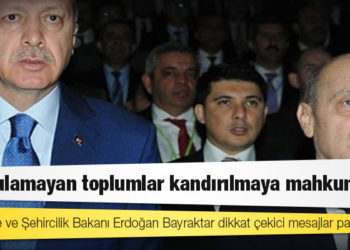 Eski Bakan Bayraktar: Sorgulamayan toplumlar kandırılmaya mahkumdur