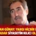 Eski Bakan Günay: Yargı hiçbir dönemde bu kadar siyasetin kılıcı olmadı