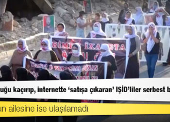 Ezidi çocuğu kaçırıp, internette ‘satışa çıkaran’ IŞİD’liler serbest bırakıldı