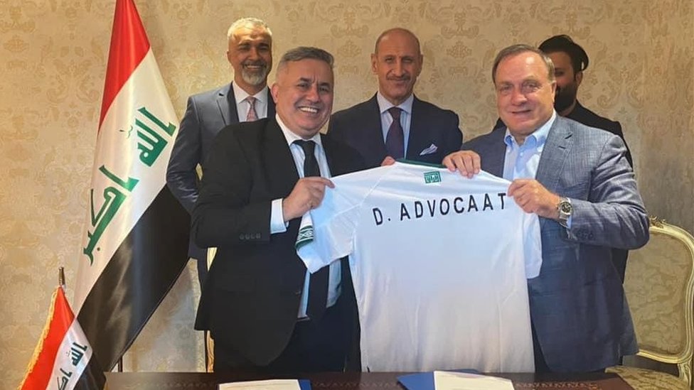 Fenerbahçe ve Hollanda Milli Takımı'nın eski hocası Dick Advocaat Irak ile anlaştı