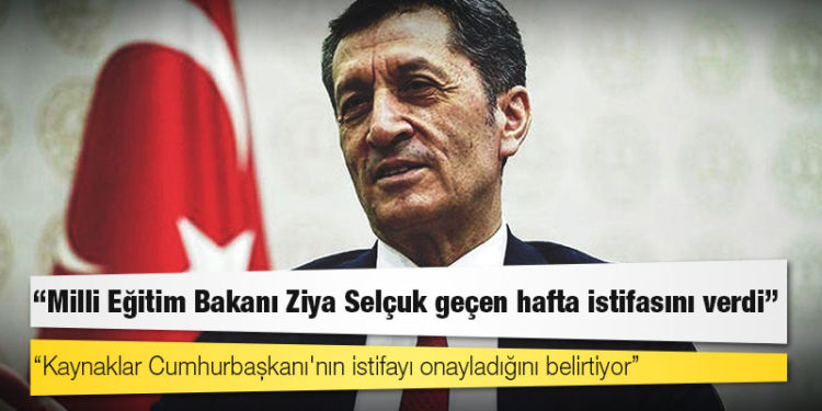 Gazeteci Candaş Tolga Işık: Milli Eğitim Bakanı Ziya Selçuk geçen hafta istifasını verdi