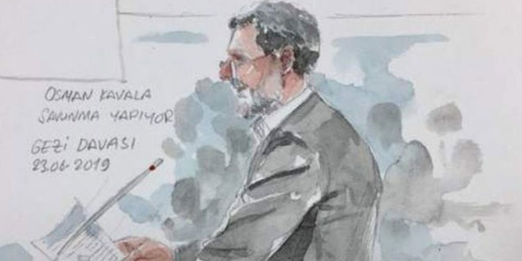 Gezi Parkı ve Çarşı davalarının birleştirilmesiyle Osman Kavala'nın 6 Ağustos'taki duruşması iptal edildi