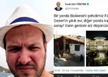 Gökbakar’ı hedef gösteren MHP’li Yönter’in sildiği ‘Kaçak Saray’ tweeti yeniden gündemde