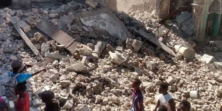 Haiti açıklarında meydana gelen depremde ölenlerin sayısı 1419'a yükseldi