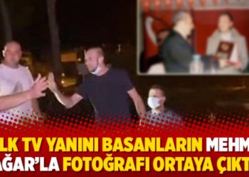 Halk Tv yanını basanların Mehmet Ağar'la fotoğrafı ortaya &ccedil;ıktı