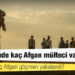 Hangi ülkede kaç Afgan mülteci var? Türkiye'de kaç Afgan göçmen yakalandı?