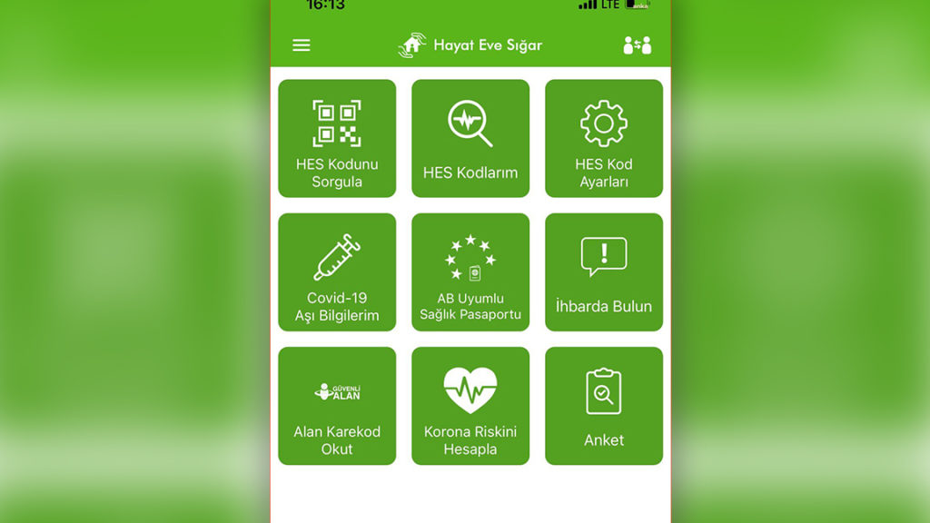 Hayat Eve Sığar uygulamasına bir buton daha eklendi