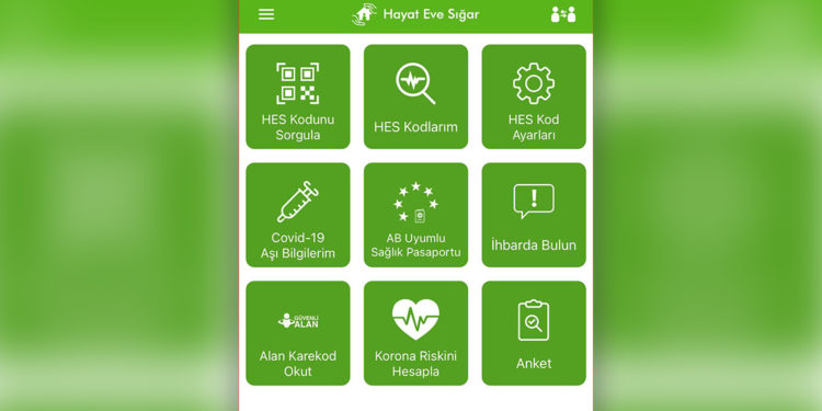 Hayat Eve Sığar uygulamasına bir buton daha eklendi