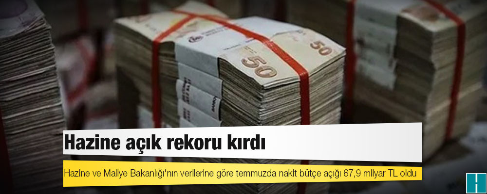 Hazine açık rekoru kırdı