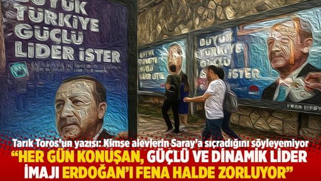 "Her gün konuşan, güçlü ve dinamik lider imajı Erdoğan'ı fena halde zorluyor"