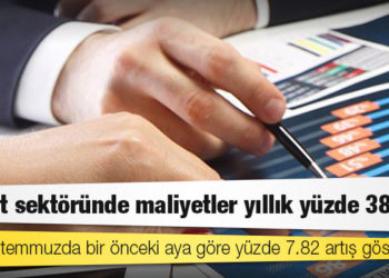 Hizmet sektöründe maliyetler yıllık yüzde 38 arttı