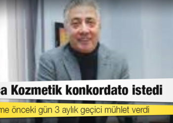 Hunca Kozmetik konkordato istedi