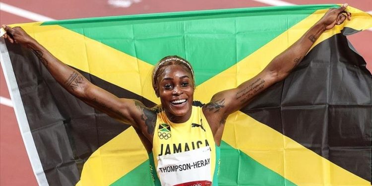 Jamaikalı atlet Thompson, Olimpiyat rekoru kırdı