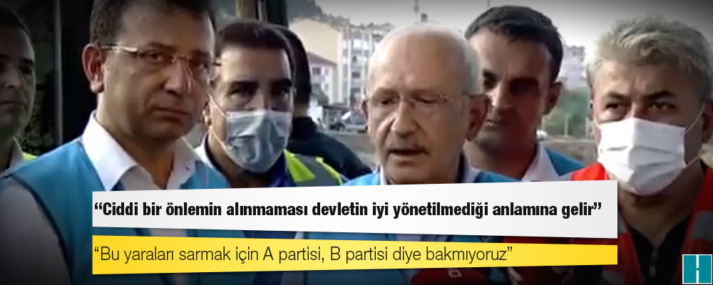 Kılıçdaroğlu Bozkurt'ta: Ciddi bir önlemin alınmaması devletin iyi yönetilmediği anlamına gelir