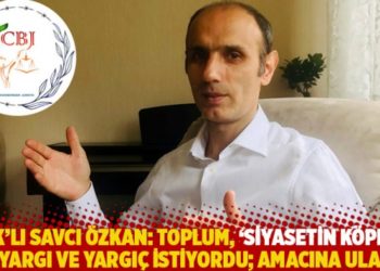 KHK'lı savcı &Ouml;zkan: Toplum, &lsquo;siyasetin k&ouml;peği&rsquo; bir yargı ve yargı&ccedil; istiyordu; amacına ulaştı!
