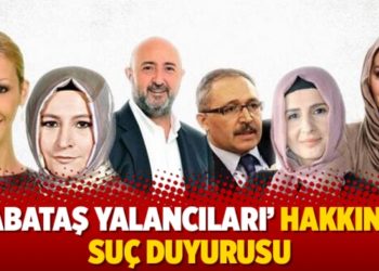 'Kabataş yalancıları' hakkında su&ccedil; duyurusu