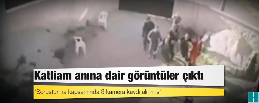 Katliam anına dair görüntüler çıktı