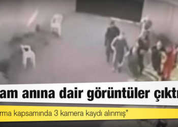 Katliam anına dair görüntüler çıktı