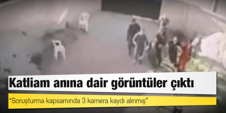 Katliam anına dair görüntüler çıktı