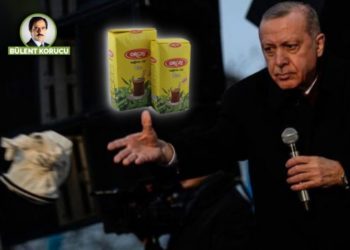 Keşke sadece çay atsaydı!