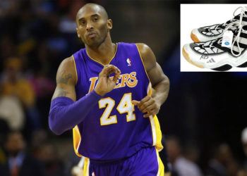 Kobe Bryant'ın ilk NBA maçında giydiği ayakkabılar açık artırmaya çıkarıldı