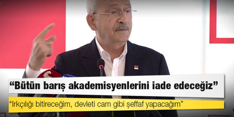 Kılıçdaroğlu: Erdoğan istiyorsa bizim evlatlarımızı değil, kendisi için kefen giyen gençleri Afganistan'a göndersin
