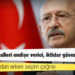 Kılıçdaroğlu'ndan erken seçim çağrısı: Erdoğan'ın halleri endişe verici, iktidar güvenoyu almalı