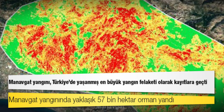 Manavgat yangını, Türkiye'de yaşanmış en büyük yangın felaketi olarak kayıtlara geçti