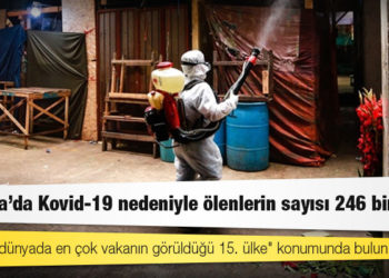 Meksika'da Kovid-19 nedeniyle ölenlerin sayısı 246 bini aştı