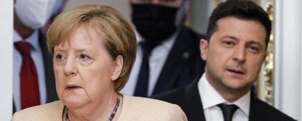 Merkel: Putin doğalgaz boru hattını silah olarak kullanmamalı