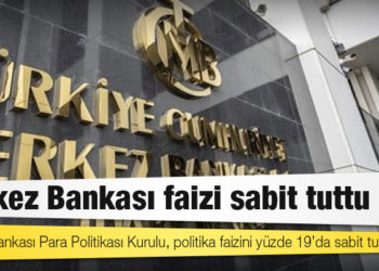 Merkez Bankası faizi sabit tuttu