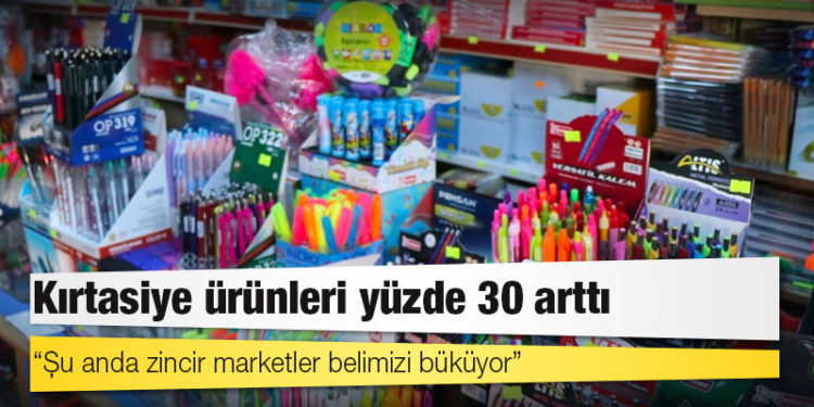 Okulların açılacağı duyuruldu, kırtasiye ürünleri yüzde 30 arttı