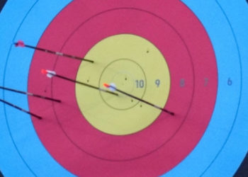 Okçulukta erkekler makaralı yay W1 kategorisinde Türkmenoğlu, dünya rekoru kırdı