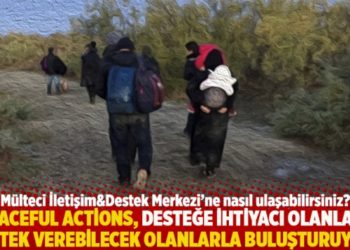 Peaceful Actions, desteğe ihtiyacı olanları destek verebilecek olanlarla buluşturuyor!