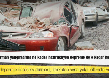Prof. Dr. Üşümezsoy: Türkiye orman yangınlarına ne kadar hazırlıklıysa depreme de o kadar hazırlıklı