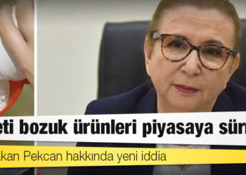 "Ruhsar Pekcan'ın şirketi bozuk dezenfektanları piyasaya sürdü" iddiası