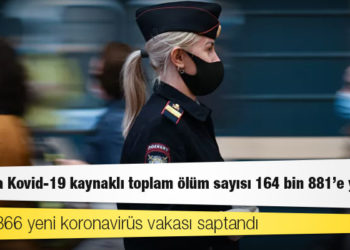 Rusya'da Kovid-19 nedeniyle ölenlerin sayısı 164 bin 881’e yükseldi