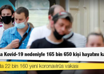 Rusya'da Kovid-19 nedeniyle ölenlerin sayısı 165 bin 650'ye yükseldi