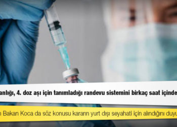 Sağlık Bakanlığı, 4. doz aşı için tanımladığı randevu sistemini birkaç saat içinde iptal etti