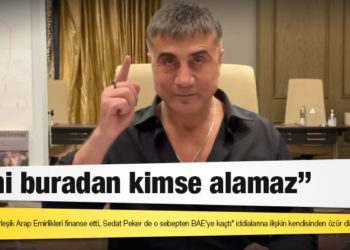 Sedat Peker: Beni buradan kimse alamaz