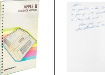 Steve Jobs imzalı Apple kılavuzu 800 bin dolara satıldı
