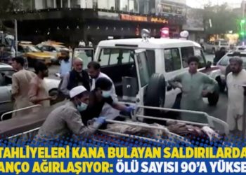 Tahliyeleri kana bulayan saldırılarda bilan&ccedil;o ağırlaşıyor: &Ouml;l&uuml; sayısı 90'a y&uuml;kseldi