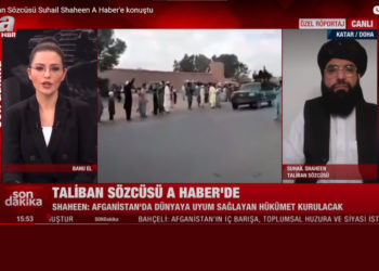 Taliban Sözcüsü, A Haber’e konuştu: Türkiye bizim için kardeş ülkedir