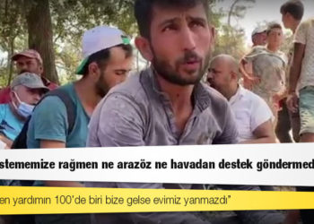 Termik santral çevresindeki köylüler: Oraya giden yardımın 100’de biri bize gelse evimiz yanmazdı