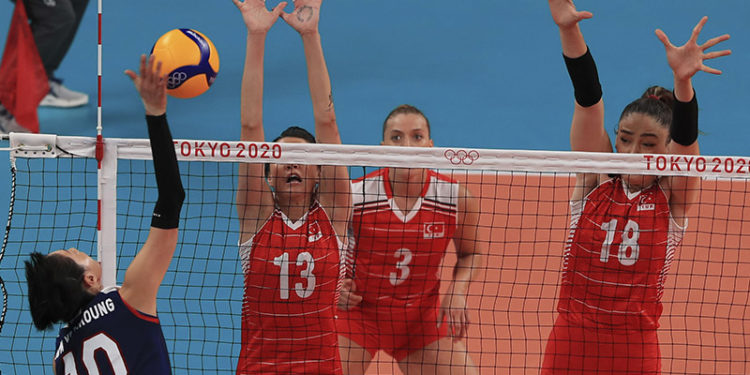 Tokyo 2020: A Milli Kadın Voleybol Takımı, Güney Kore'ye final setinde mağlup olarak son 4 şansını kaybetti