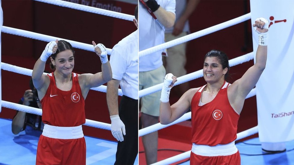 Tokyo 2020: Buse Naz Çakıroğlu ve Busenaz Sürmeneli boksta finale yükseldi