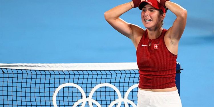 Tokyo 2020 | Teniste tek kadınlarda altın madalya İsviçreli Belinda Bencic'in oldu